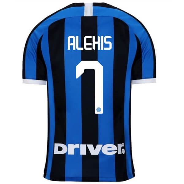 Camiseta Inter Milan NO.7 Alexis Cancelo 1ª Kit 2019 2020 Azul